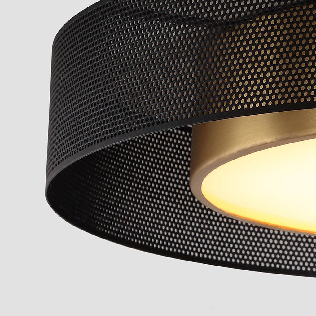Nordic Round Dimmable Led Ceiling Lights Flush Mount Lighting With Remote Control
