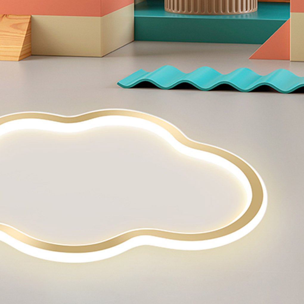 Nordic Ultra Thin Arc Design Cloud Energy Saving Led Decorative Ceiling Lamps