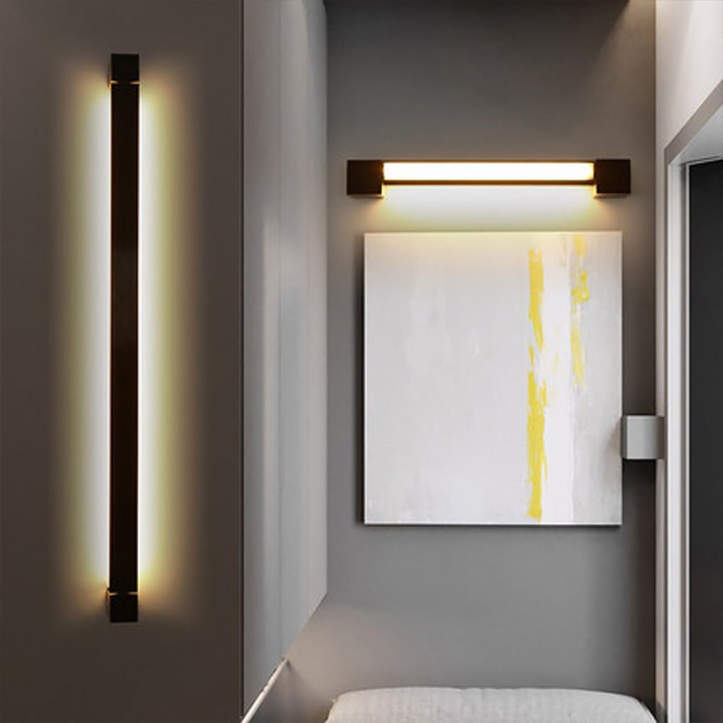 Modern Rotating LED Wall Sconce | Minimalist Nordic Light Bar