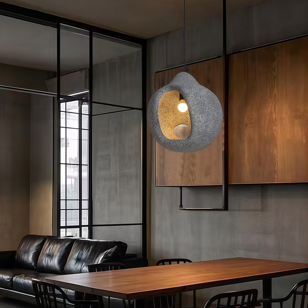 Wabi Sabi Nordic Pendant Light with Adjustable Chain