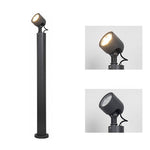 Nordic Minimalist LED Garden Spotlight with Post, IP65 Waterproof