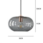 Aurelia Glass Pendant Light – Art Deco LED Ceiling Lamp for Modern Interiors
