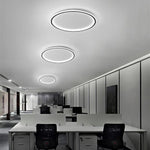 Architectural Outdoor Lighting Duo: Matte Black Flush Mount and LED Wall Sconce Set