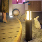 Modern Path Bollard Lights Outdoor Waterproof LED Landscape Lighting