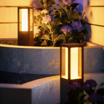 Modern Path Bollard Lights Outdoor Waterproof LED Landscape Lighting