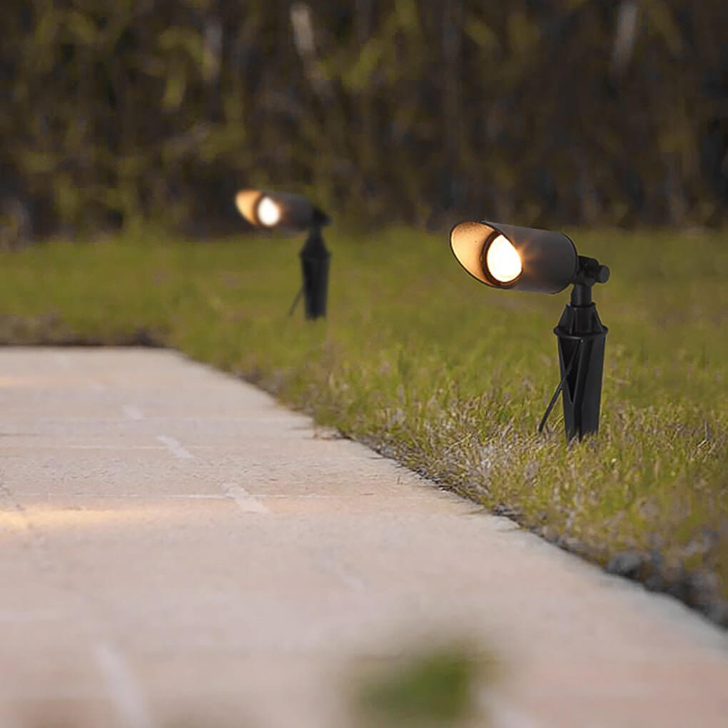 Adjustable LED Landscape Spotlight for Courtyard & Garden – Waterproof Aluminum
