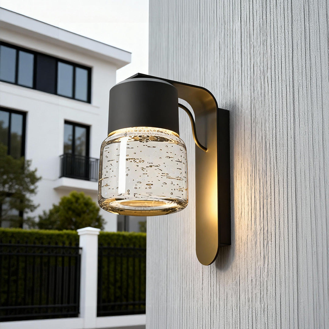 Outdoor Wall Sconce with Motion Sensor, IP65 Waterproof Stainless Steel Balcony Light