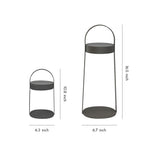 Lumina Outdoor Portable LED Landscape Lamp in Stainless Steel