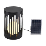 Aria Outdoor Lantern in Matte Black with White PE Shade, IP65 Waterproof
