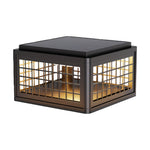 Modern Outdoor Pillar Lights Waterproof Aluminum Garden Post Lighting