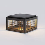 Modern Outdoor Pillar Lights Waterproof Aluminum Garden Post Lighting