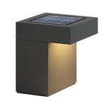 Minimalist Outdoor LED Path Light in Warm Gray for Modern Courtyards