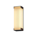 Modern Waterproof Outdoor Wall Light in Stainless Steel, 5W LED