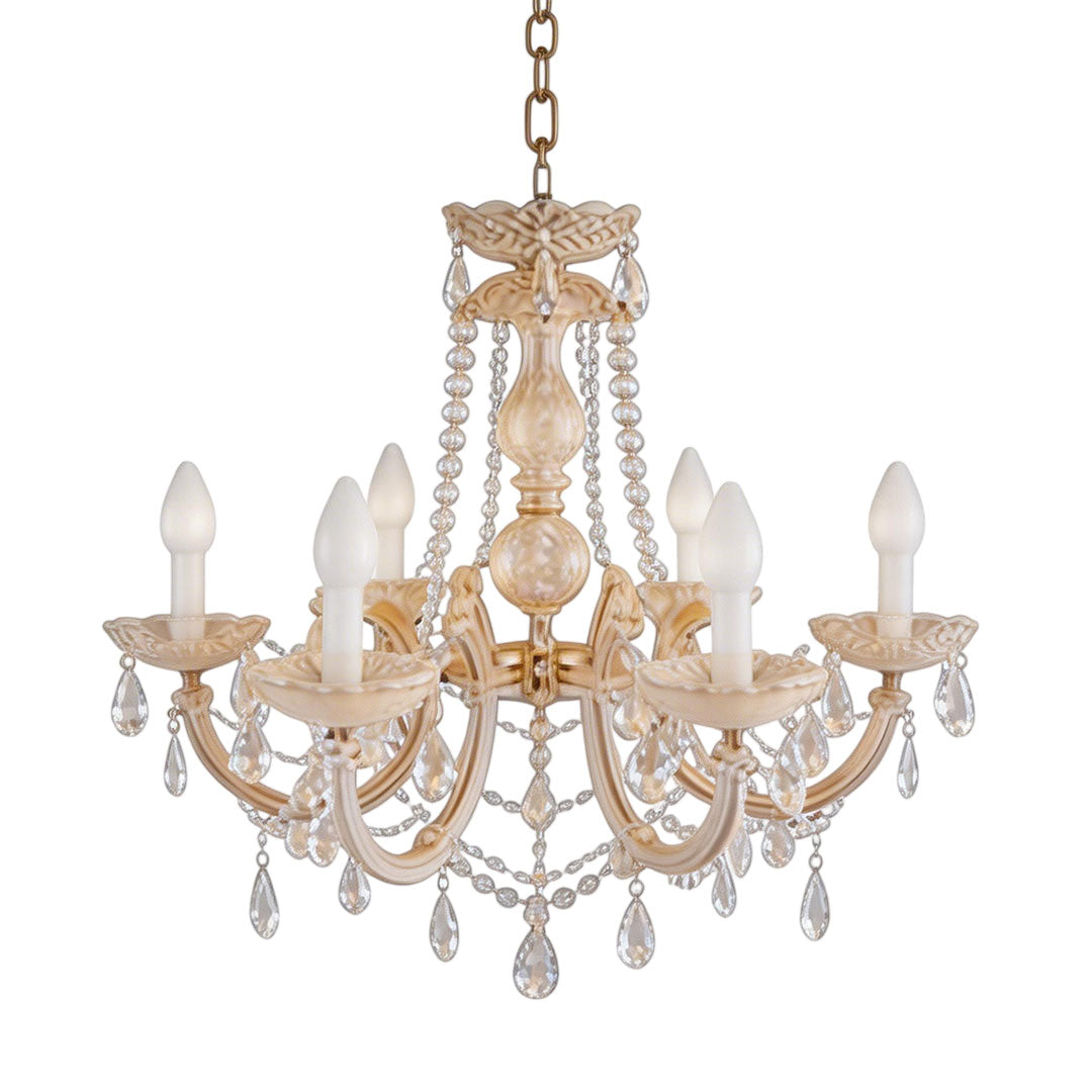 Lumière Cascade Outdoor Pendant Light in Chrome and Acrylic