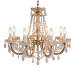 Lumière Cascade Outdoor Pendant Light in Chrome and Acrylic