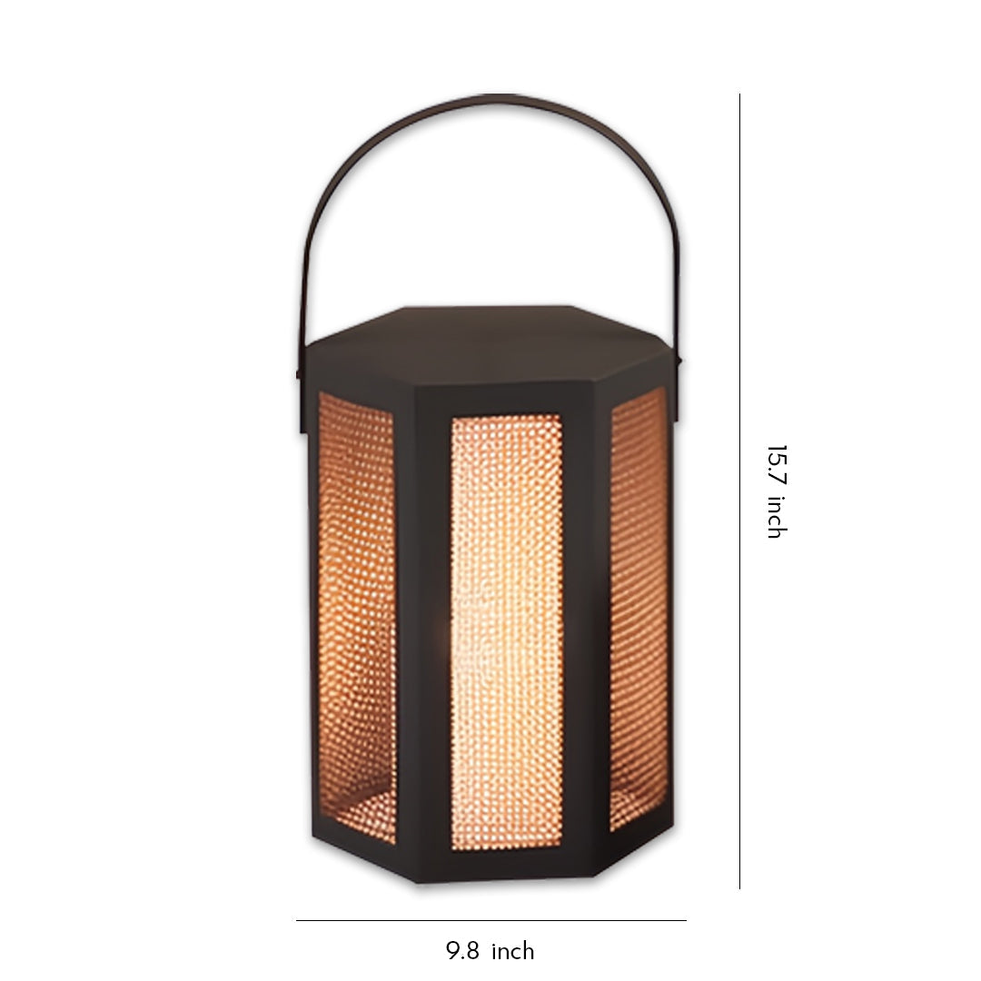 Modern Outdoor Lantern for Garden and Patio, IP65 Waterproof LED Lawn Light