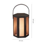 Modern Outdoor Lantern for Garden and Patio, IP65 Waterproof LED Lawn Light
