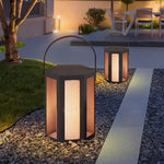 Modern Outdoor Lantern for Garden and Patio, IP65 Waterproof LED Lawn Light