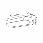 Aria Outdoor LED Wall Sconce – Modern Waterproof Aluminum Light