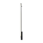 Modern Outdoor Wall Sconce – Waterproof Black Linear LED Light