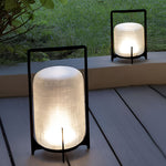 Aria Outdoor Portable LED Lantern with Handle – Modern Waterproof Design