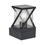 Modern Outdoor Wall Sconce with Aluminum Body and E27 Socket