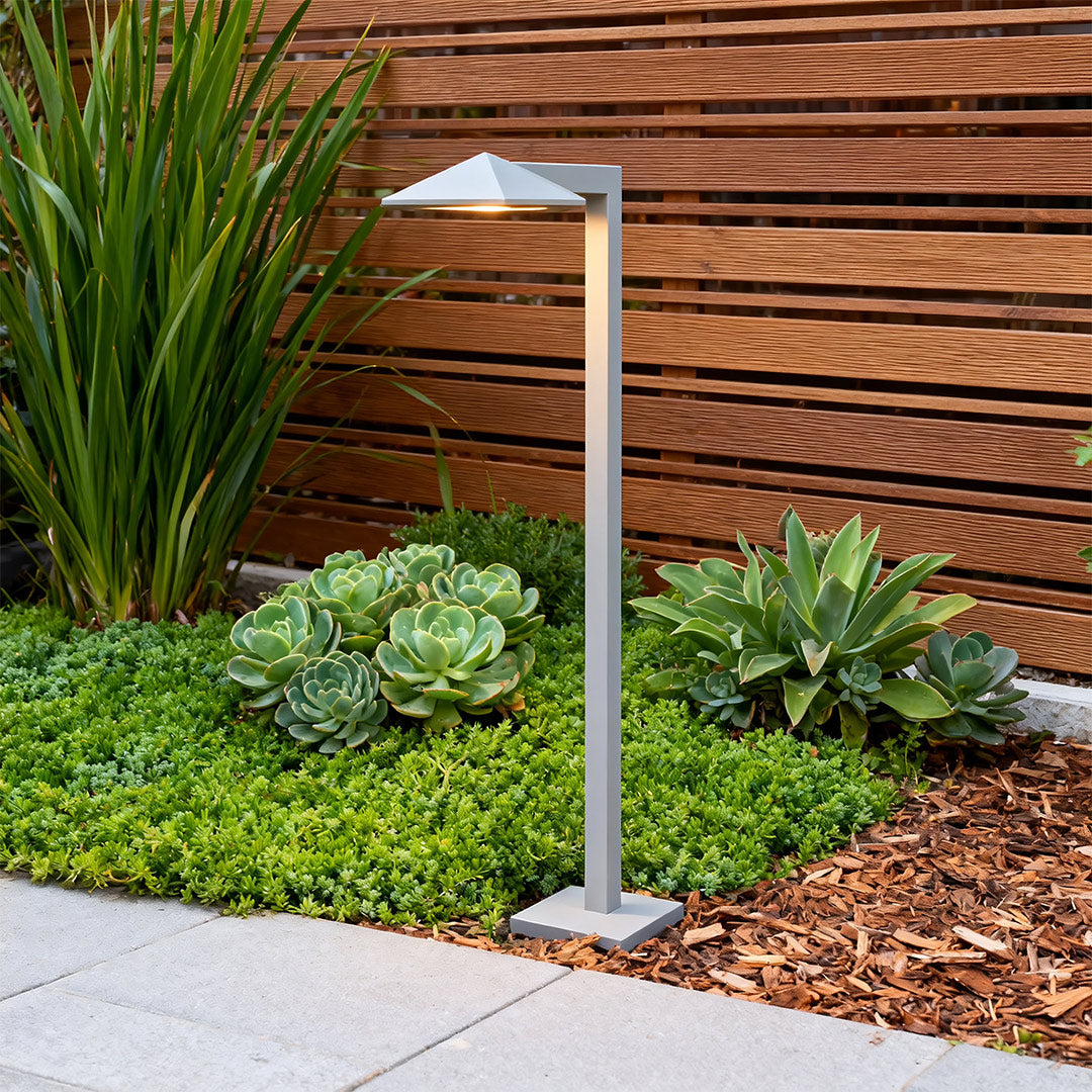Modern Waterproof Pathway Lights with Plug-In Convenience for Outdoor Landscapes