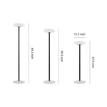 Lumina Solar Floor Lamp – Modern Aluminum Outdoor Patio Lighting