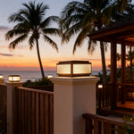 Modern Outdoor Pillar Lights for Patio & Gate Columns – Waterproof LED