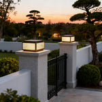 Modern Outdoor Pillar Lights for Patio & Gate Columns – Waterproof LED