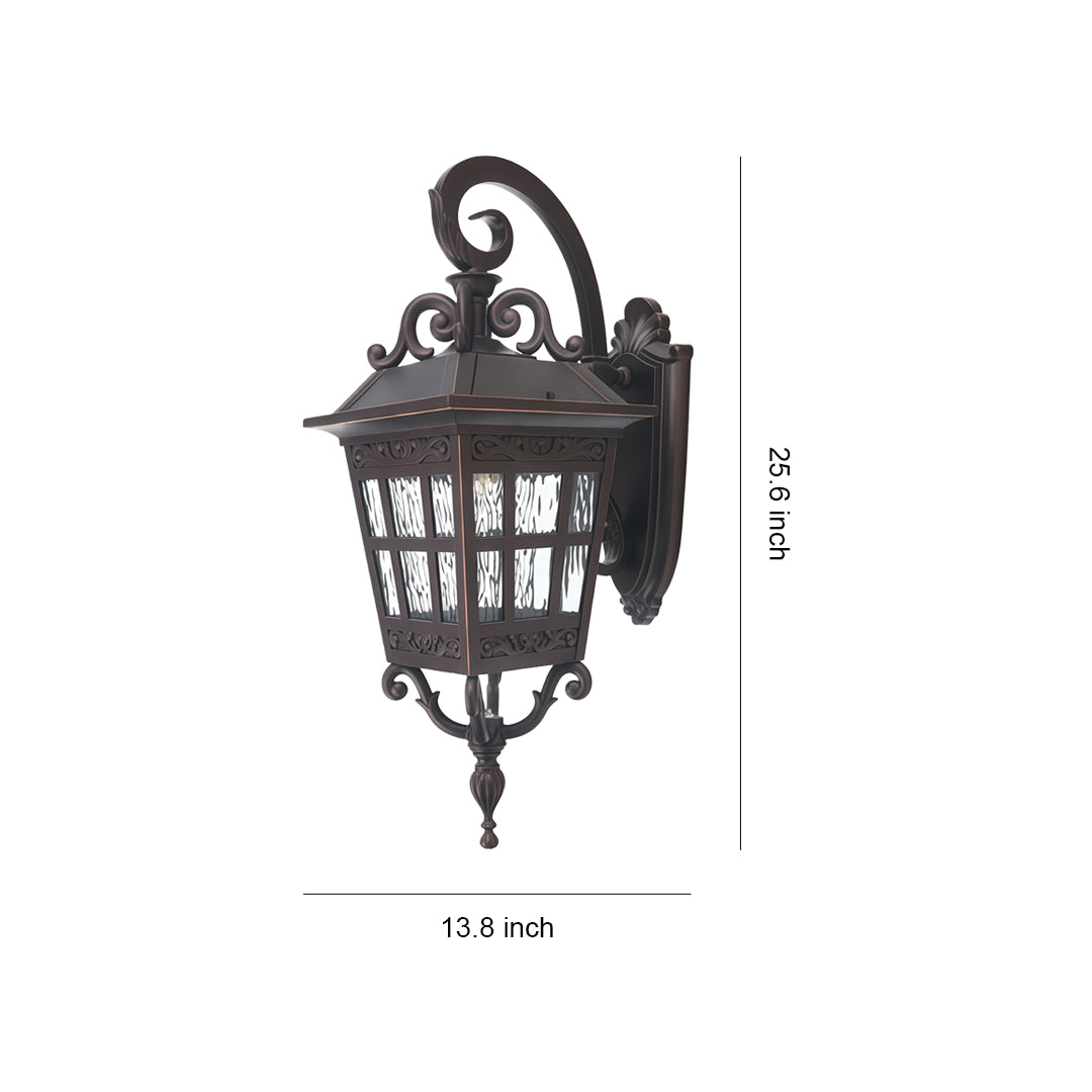 Aurelia Outdoor Wall Sconce — Waterproof Aluminum Courtyard Light