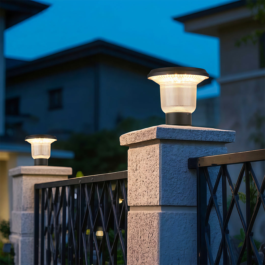 Modern Outdoor Pillar Light – Waterproof Aluminum LED Post Lamp for Courtyard & Entryway