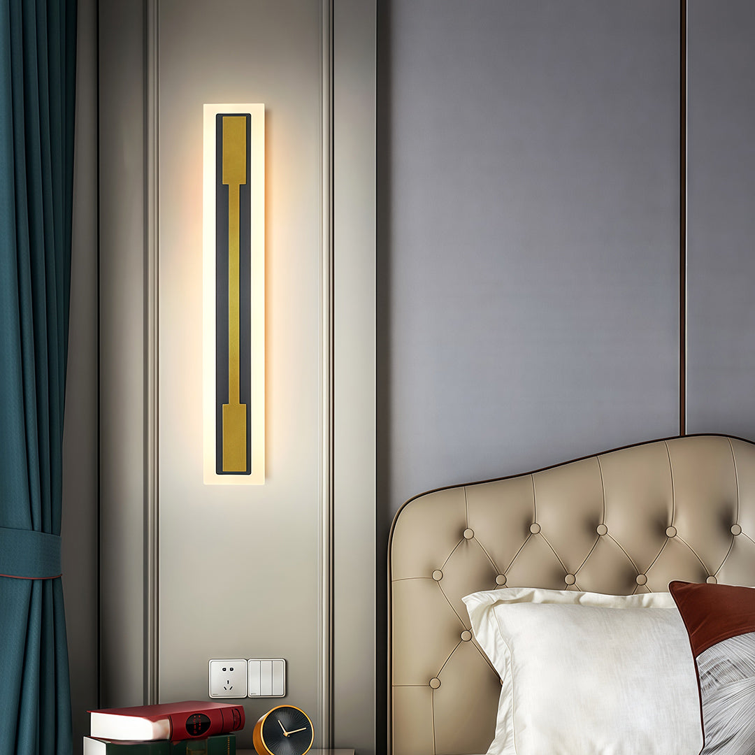 Modern Outdoor Linear Wall Sconce Waterproof LED Architectural Lighting