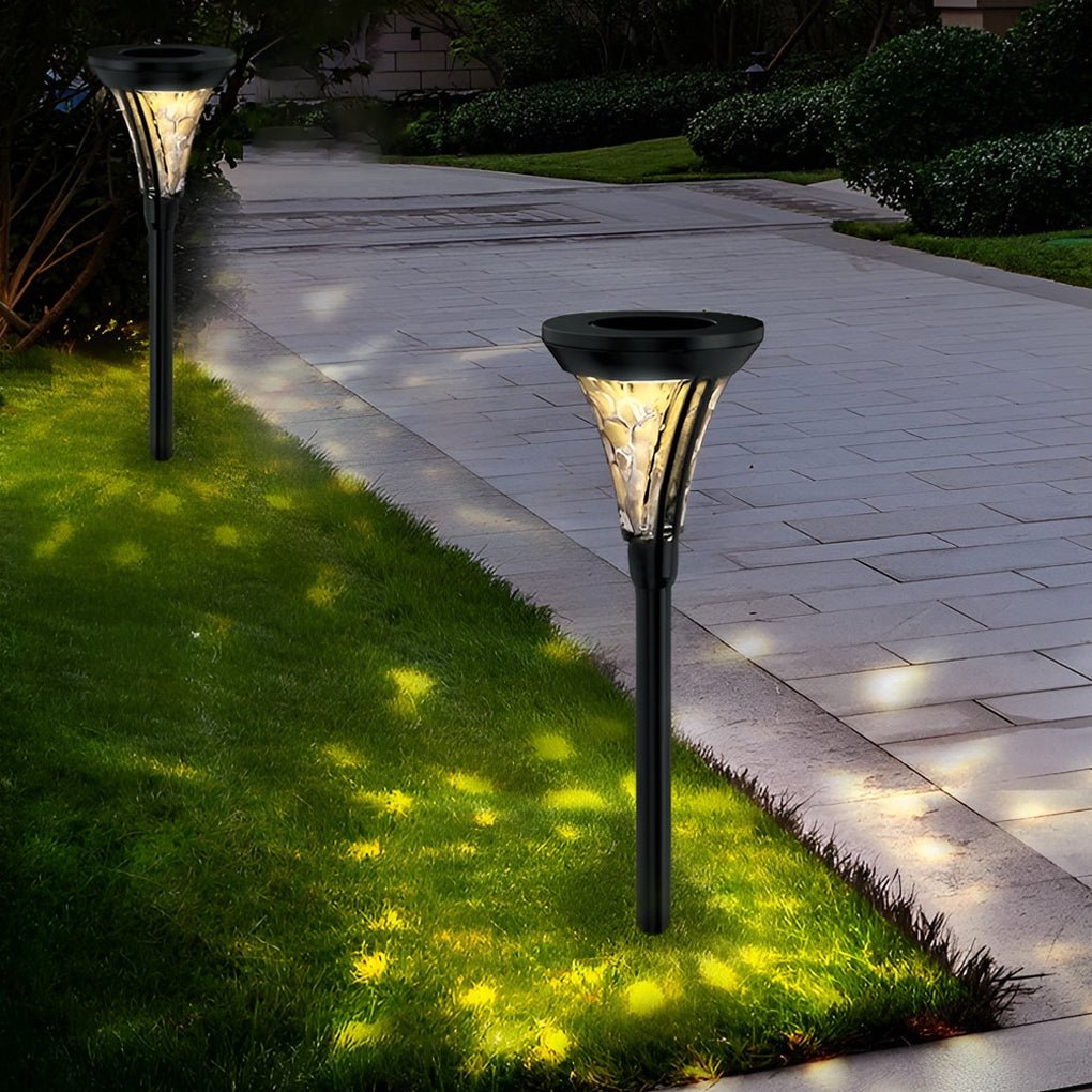 Outdoor Solar Post Lights Led Garden Lights Pathway Lights Landscape Lighting