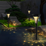 Outdoor Solar Post Lights Led Garden Lights Pathway Lights Landscape Lighting