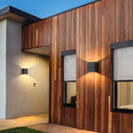 Outdoor Two Way Light Emitting Waterproof Led Wall Light For Courtyard Gate