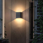 Outdoor Two Way Light Emitting Waterproof Led Wall Light For Courtyard Gate