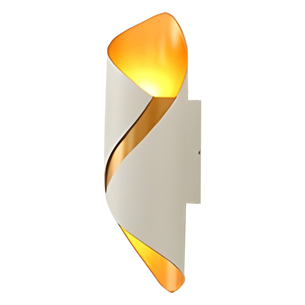 Modern Outdoor Wall Sconce with Up and Down LED Illumination