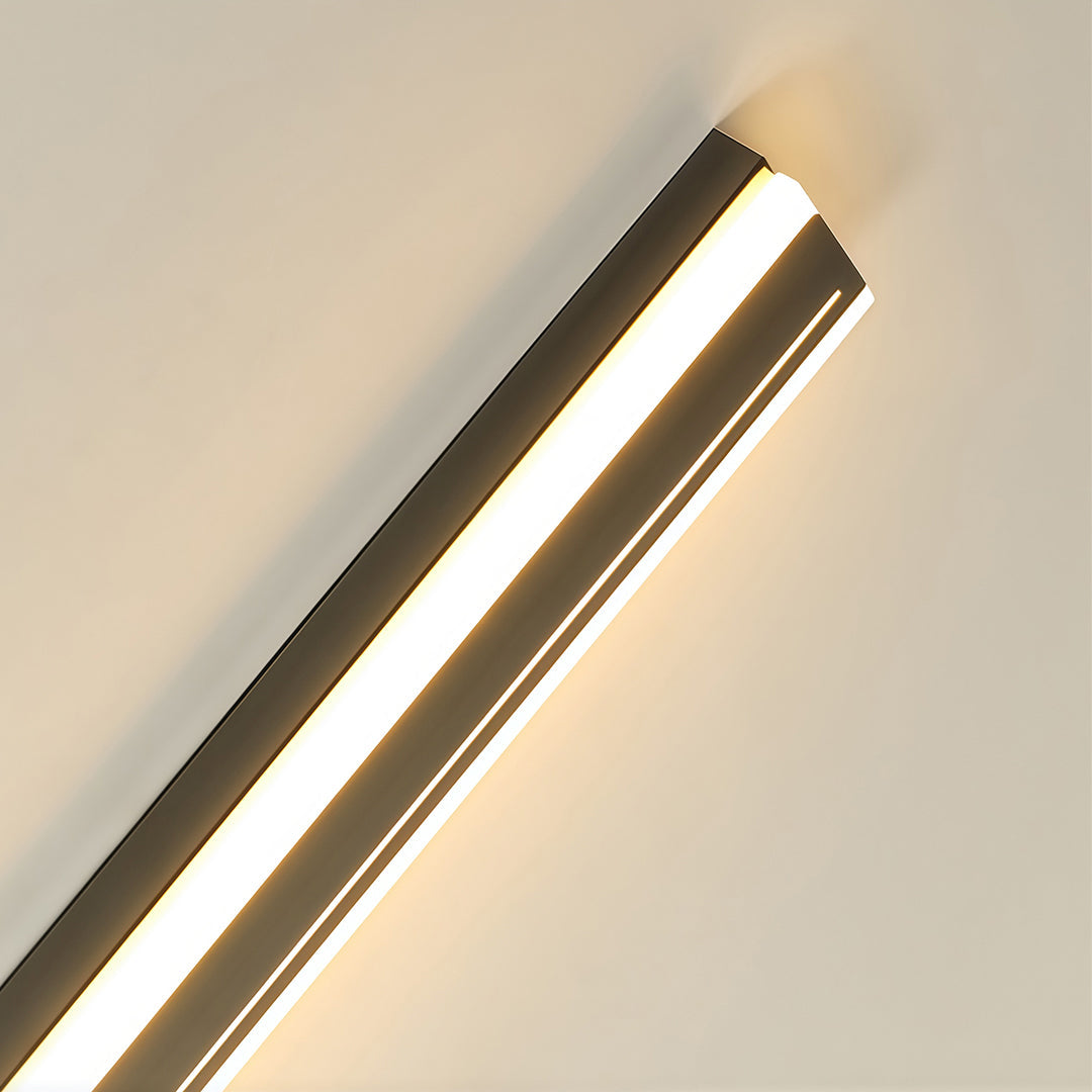 Linear Outdoor Wall Sconce with Dimmable LED Light
