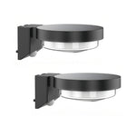 Aria Solar Wall Sconce Set of Two with Motion Sensor