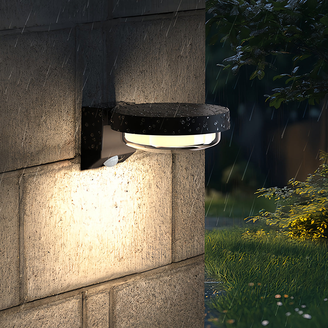 Aria Solar Wall Sconce Set of Two with Motion Sensor