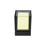Modern Outdoor Wall Up Light | Architectural LED Sconce in Black