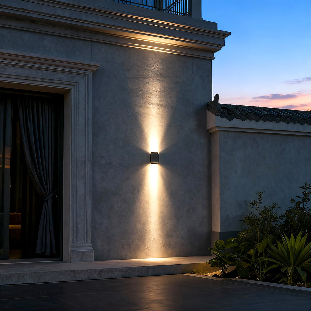 Bidirectional Square LED Wall Washer for Outdoor Facades