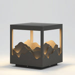 Outdoor Waterproof Led Courtyard Atmosphere Lamp Three Dimensional Landscape Design Courtyard Lamp