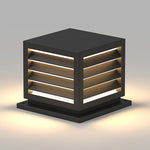 Outdoor Waterproof Led Post Lights Solar Landscape Decorative Lighting For Villa Fence