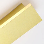 Linear Gold Outdoor Wall Light – Modern Minimalist LED Sconce
