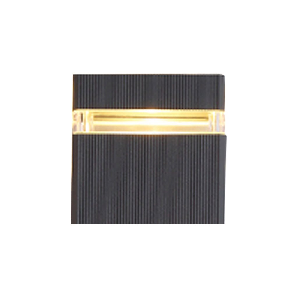 Outdoor Waterproof Single Or Double Ended Light Emitting Wall Lamp For Villa Balcony Courtyard