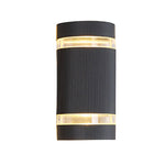 Outdoor Waterproof Single Or Double Ended Light Emitting Wall Lamp For Villa Balcony Courtyard