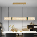 Aurelia Oval Crystal Chandelier in Gold Stainless Steel