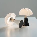 Italian Bauhaus Table Lamp in Iron with LED Warm Light